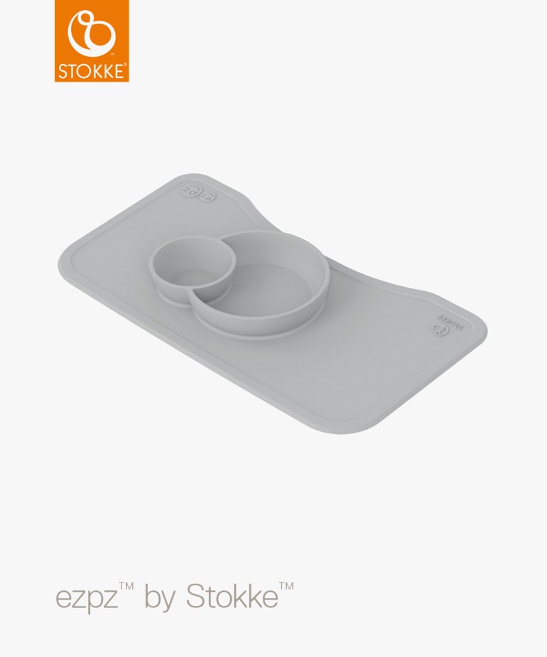 ezpz by Stokke spisebrikke til Steps brett, softgrey Grå - undefined - 1