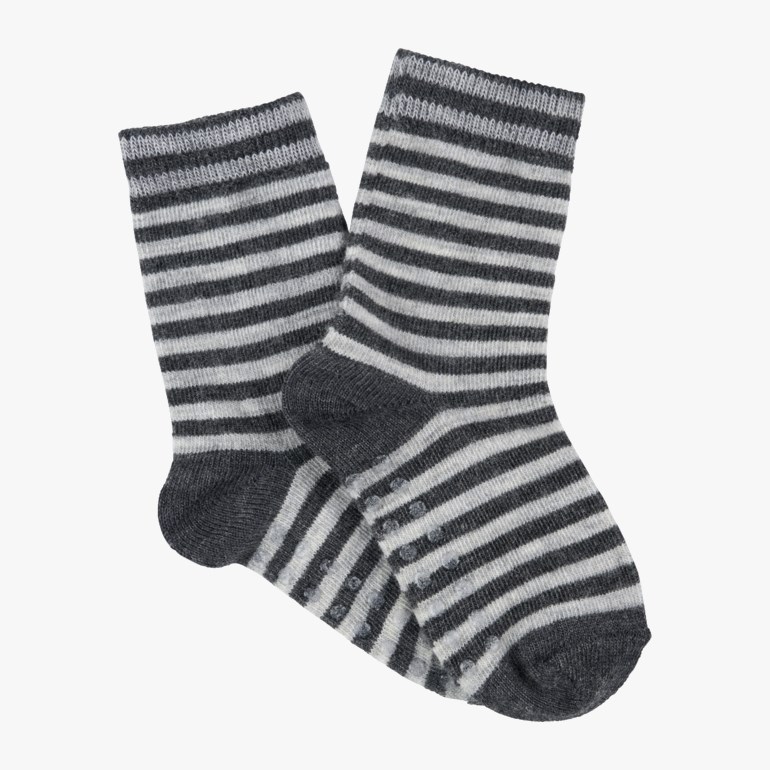 Harestua ullsokk antiskli 2pk Hvit - undefined - 1