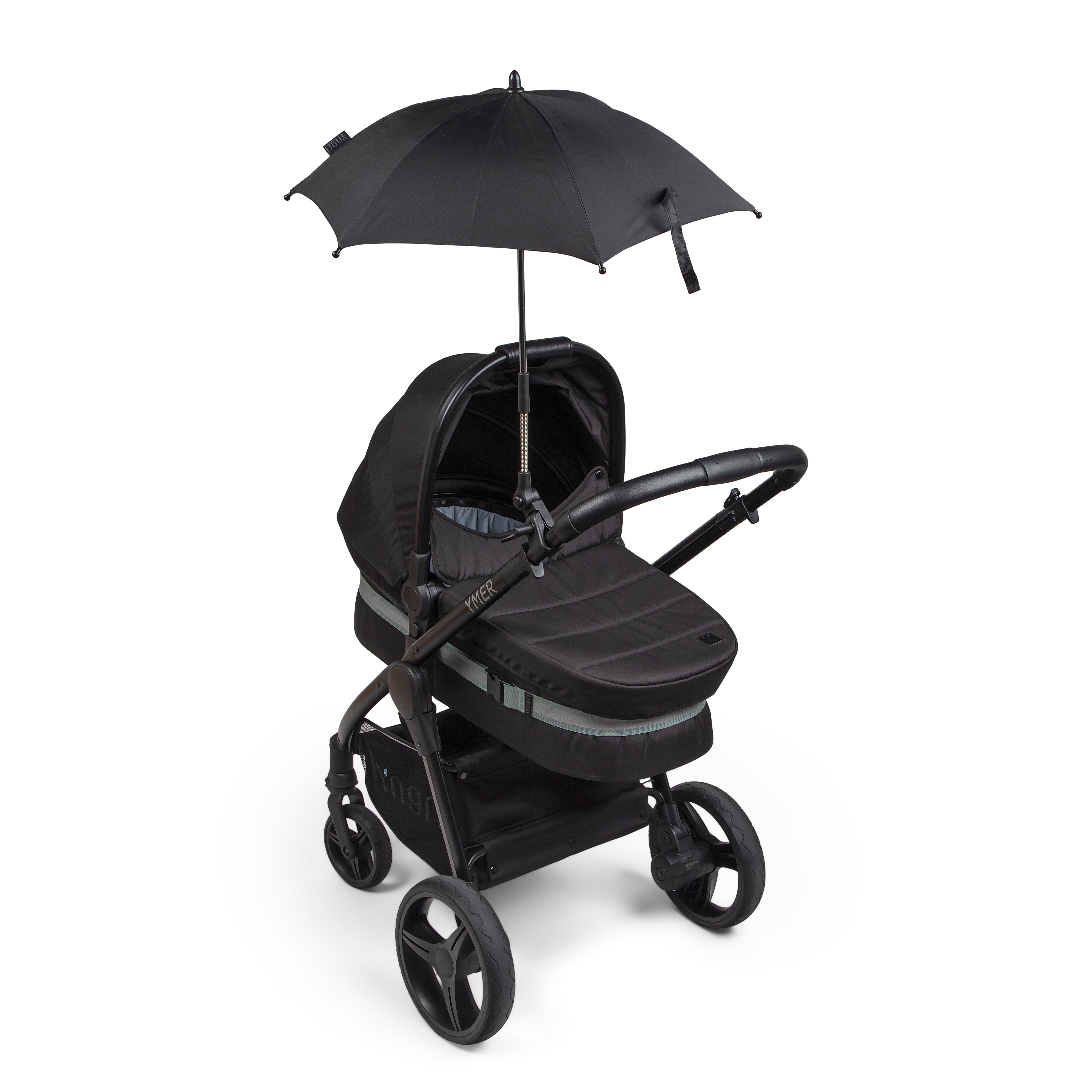 Solgull parasoll, black