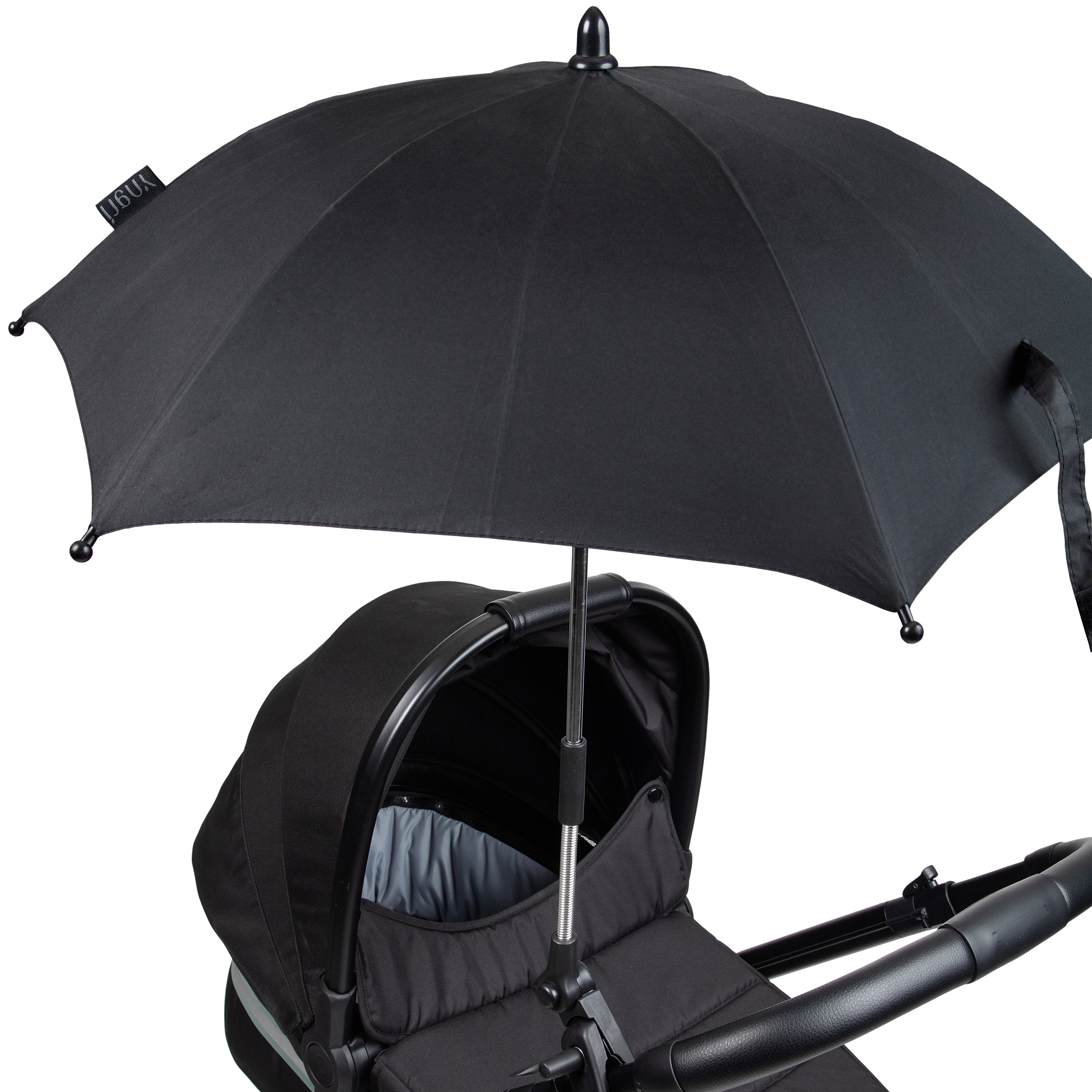 Solgull parasoll, black
