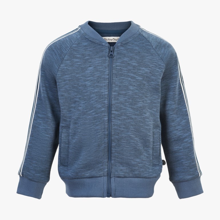 Jersey jakke. Blå - undefined - 1