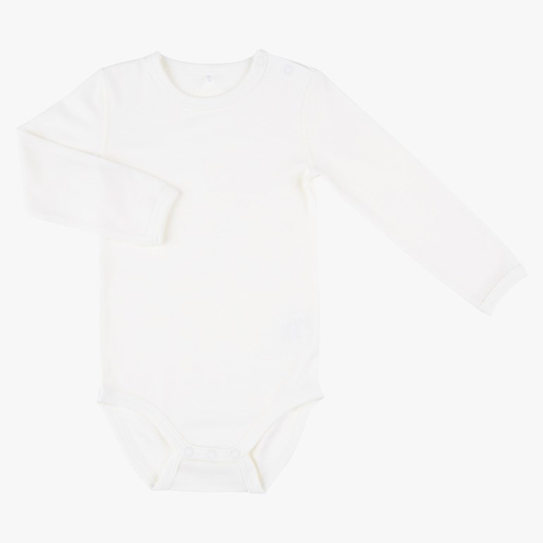 Bris ull/bambus body Offwhite - undefined - 1