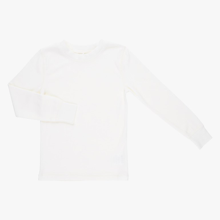 Bris ull/bambus trøye Offwhite - undefined - 1