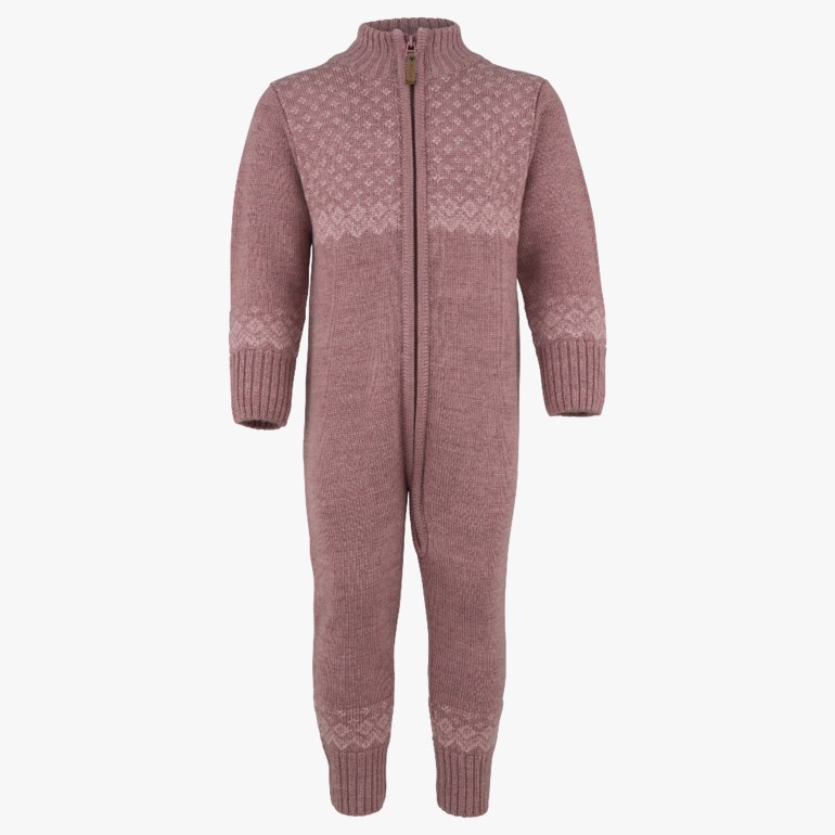Røros strikket ulldress Rosa - undefined - 1