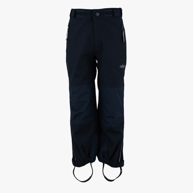 Smøla softshell-bukse, navy Marine - undefined - 1