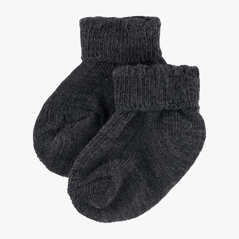 Kikut 2pk baby ullsokk Grå - undefined - 1