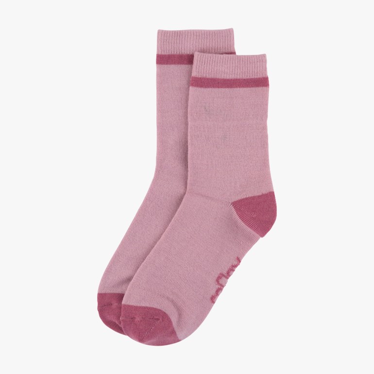Eventyrskogen 2pk ullsokk Rosa - undefined - 1