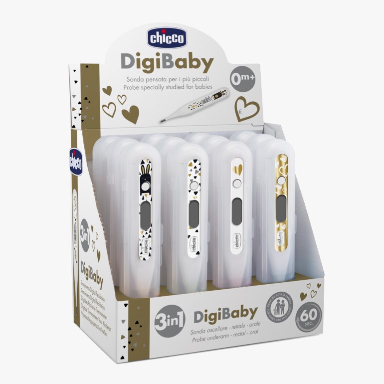 Digi Baby digitalt termometer, assortert Multiple - undefined - 1