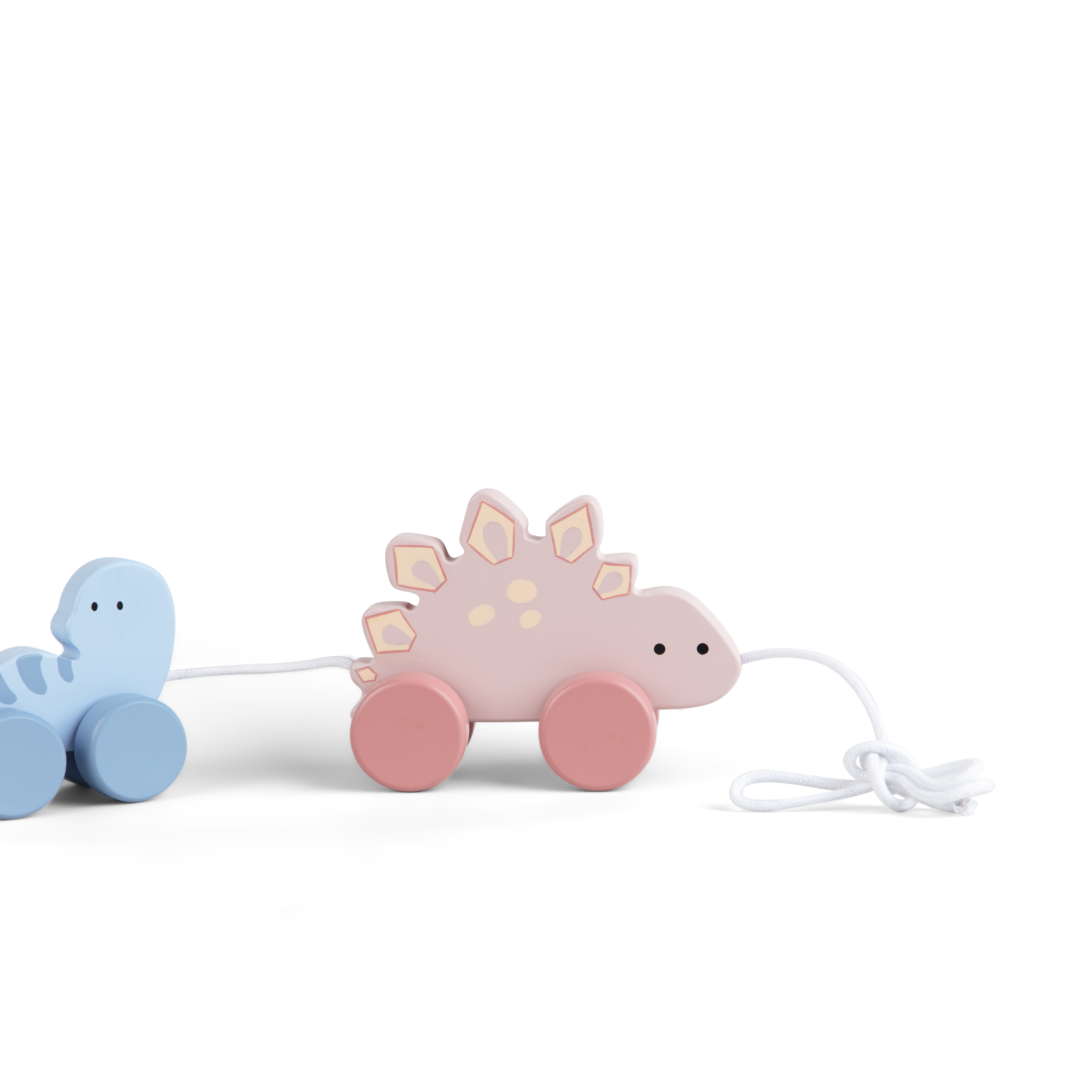 Trekkleke dinosaur, pinkblue