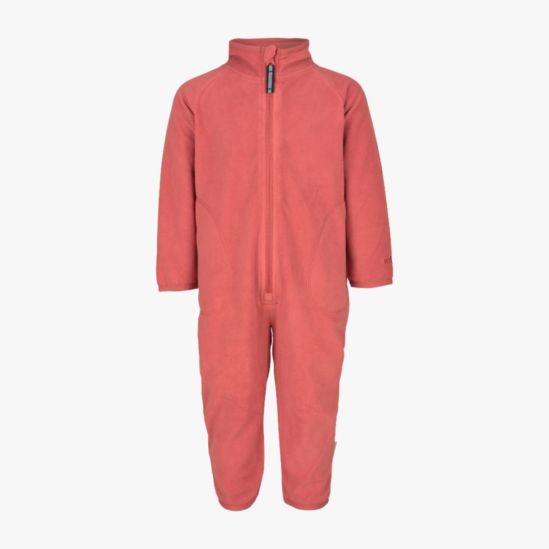 Åmot fleecedress, red Rød - undefined - 1