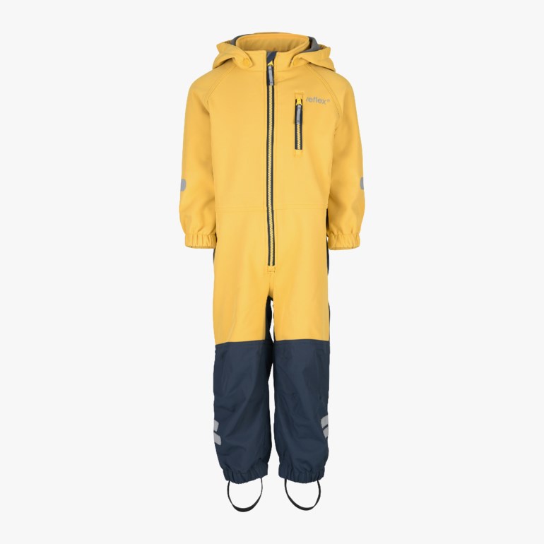 Hitra softshell parkdress, lemon Gul - undefined - 1