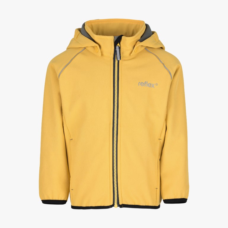 Hitra softshell jakke Gul - undefined - 1