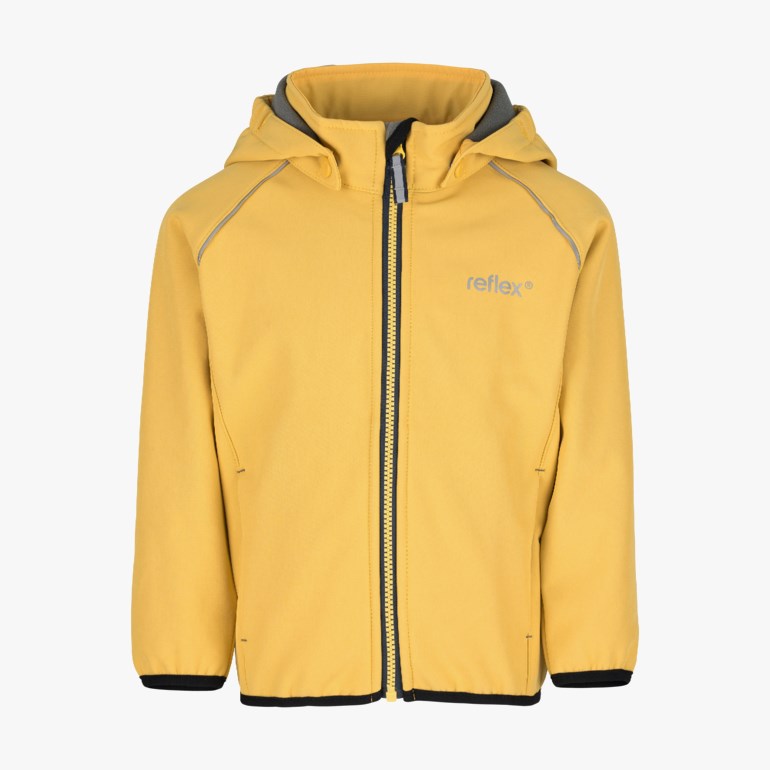 Hitra softshell jakke, lemon Gul - undefined - 1