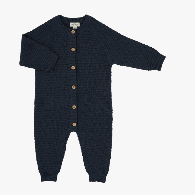 Filibom strikket heldress Blå - undefined - 1