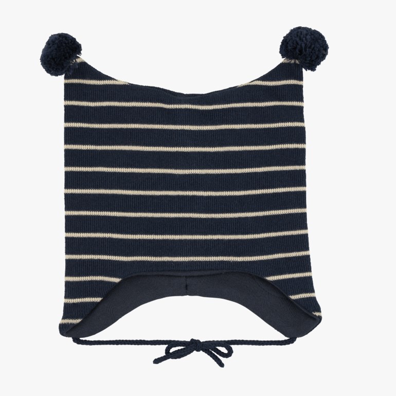 Løkka lue m/vindstopp Blå - undefined - 1