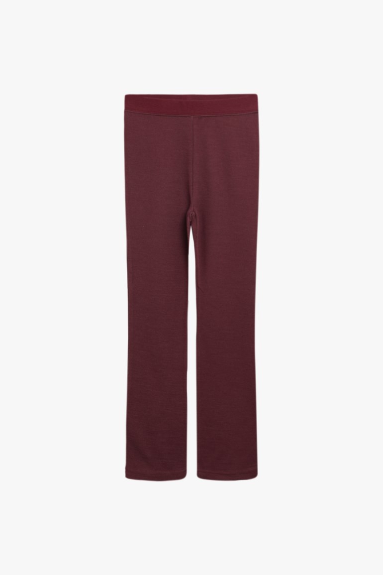 Laika leggings ull/bambus Rød - undefined - 1