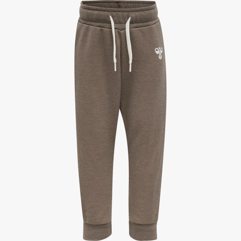 Dallas joggebukse ull/bambus, pinebrown Brun - undefined - 1