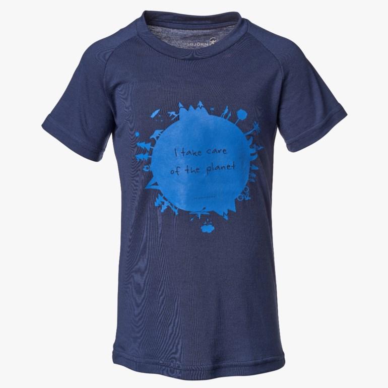 Earth Tee Kids t-skjorte Marine - undefined - 1