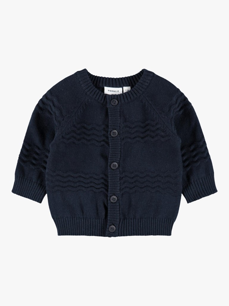 Deset langermet cardigan., darksapph Marine - undefined - 1