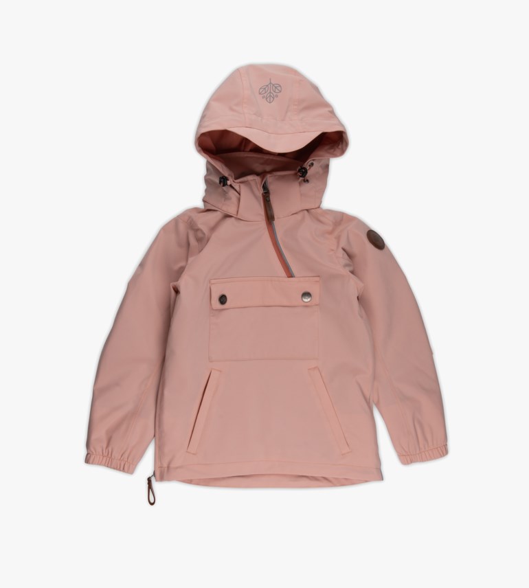 Svalen 2-lags anorakk, pinklight Rosa - undefined - 1