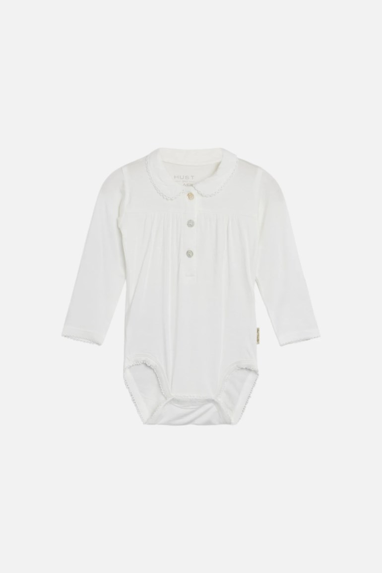 Hust&Claire Birgit body, hvit Beige - undefined - 1