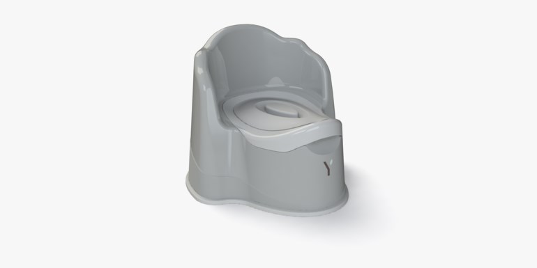 Pottestol Grå - undefined - 1