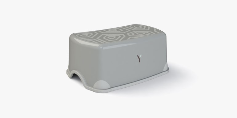 Skammel Grå - undefined - 1