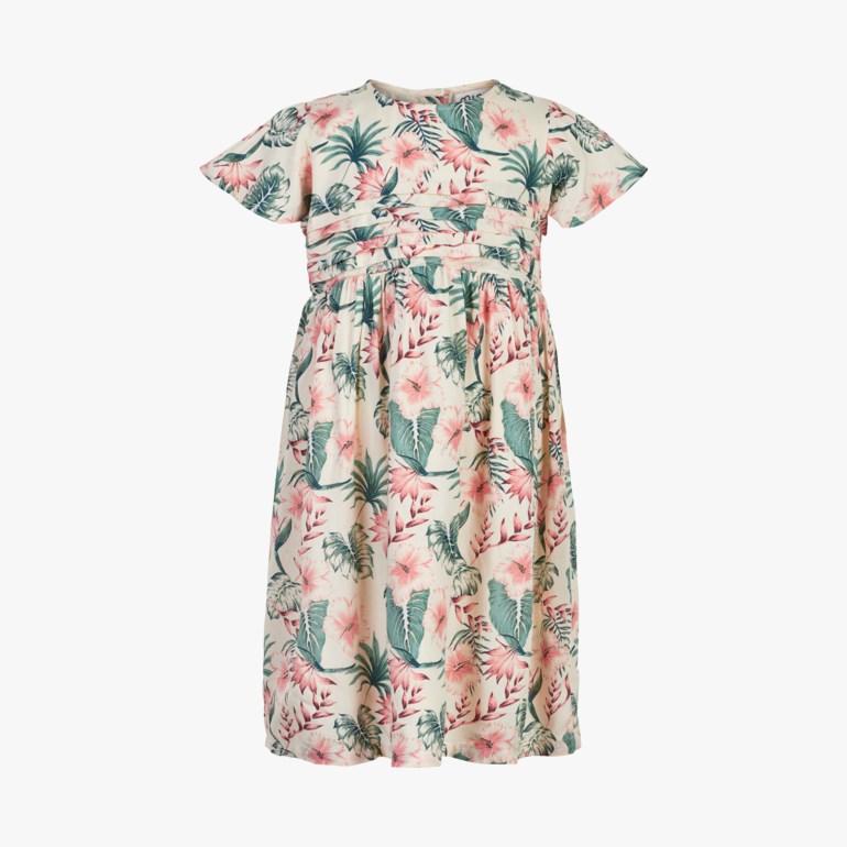 Kortermet kjole Beige - undefined - 1