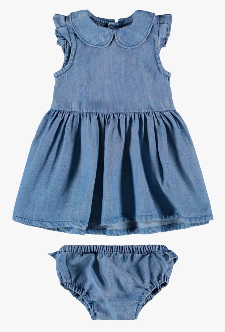 Athit kjole, mediumblu Blå - undefined - 1