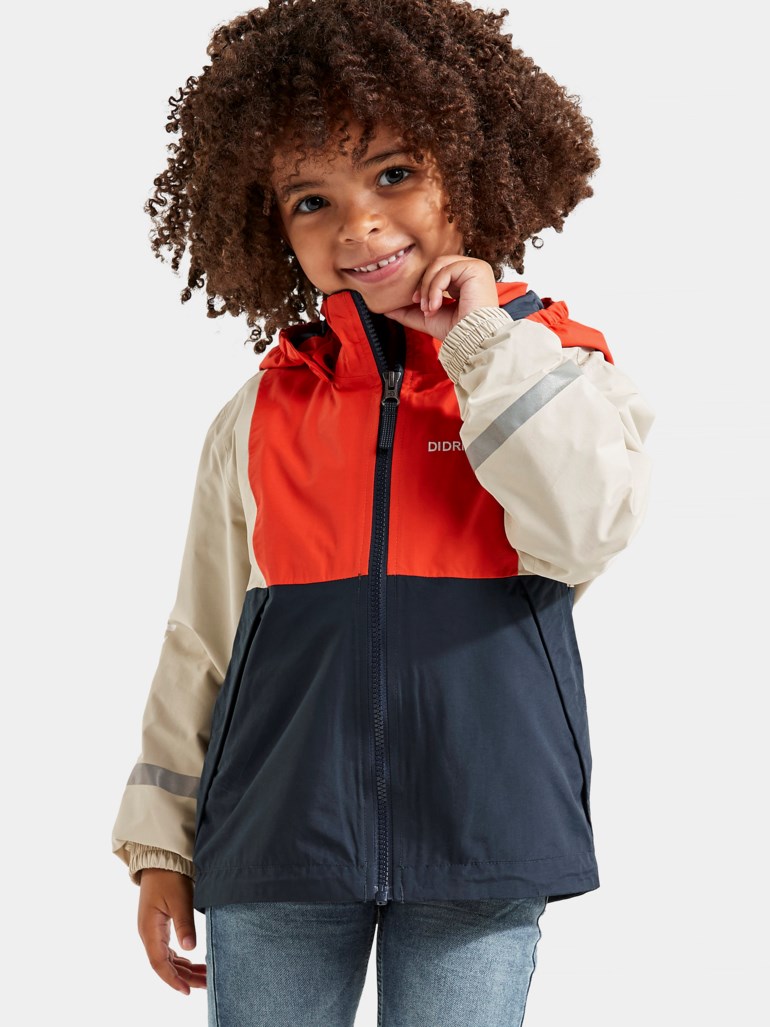 Block kids jakke, poppyred Rød - undefined - 1