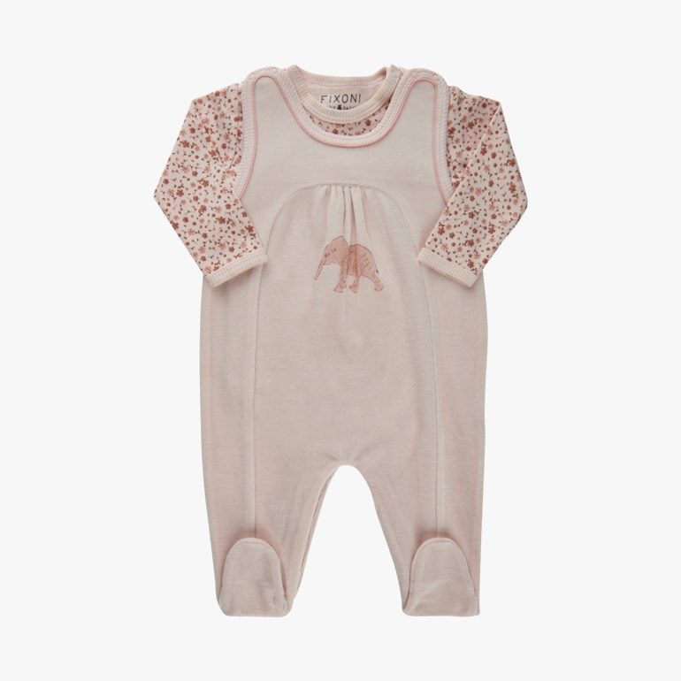 Sparkebukse med body, rose Rosa - undefined - 1