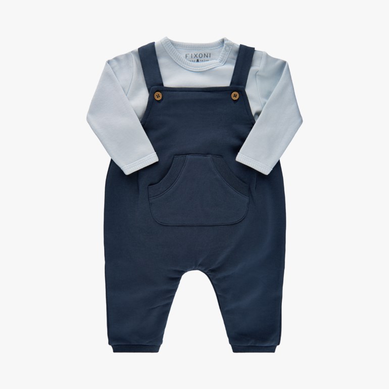 Overall med body, blue Blå - undefined - 1