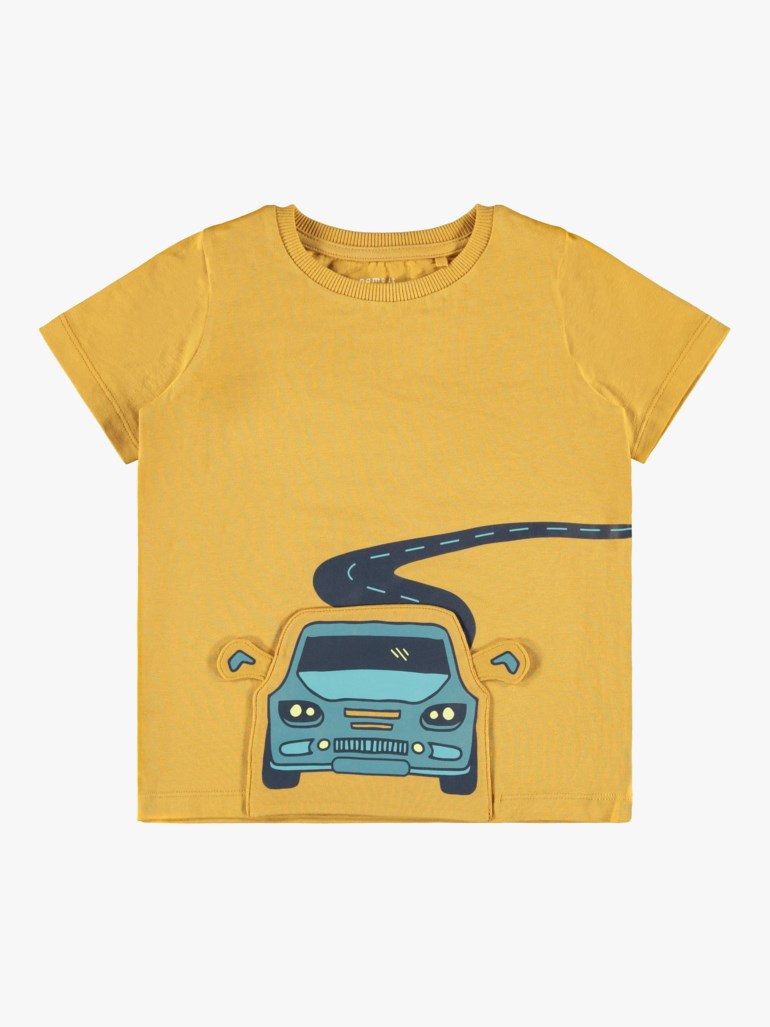 Holger kortermet t-skjorte Gul - undefined - 1