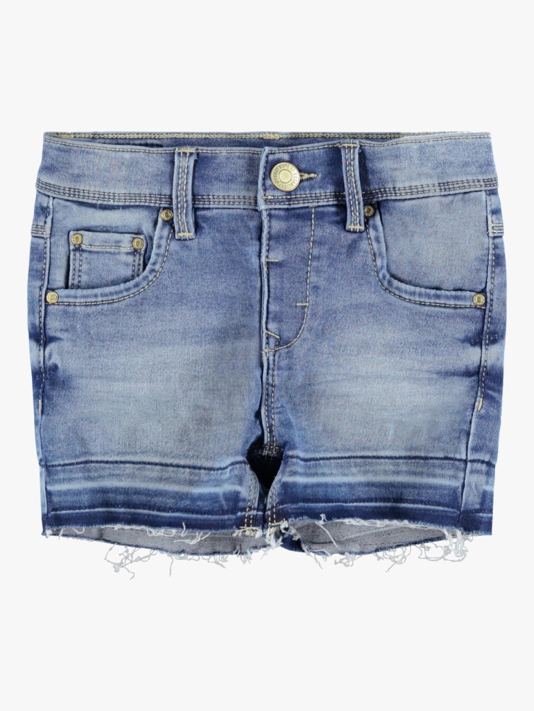 Sally denim shorts, lightblue Blå - undefined - 1