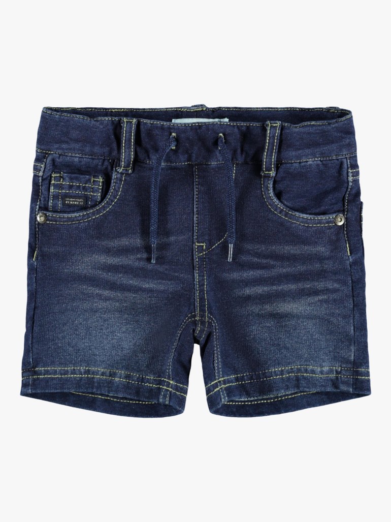 Ryan denim shorts, darkblue Blå - undefined - 1