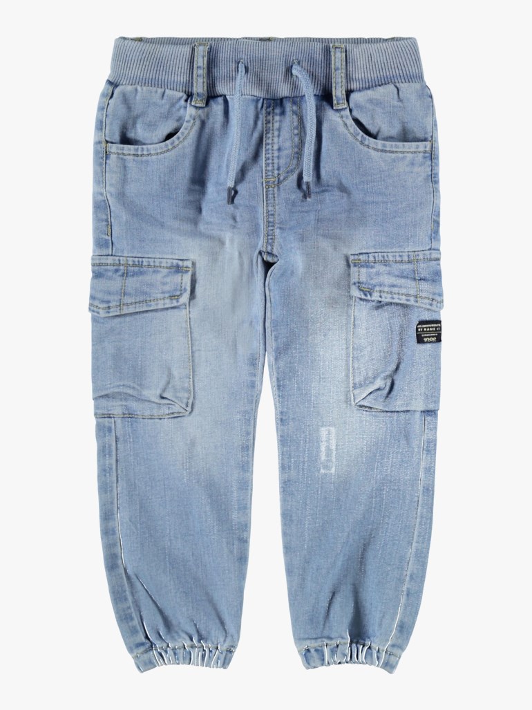 Bob denim cargo bukse Blå - undefined - 1