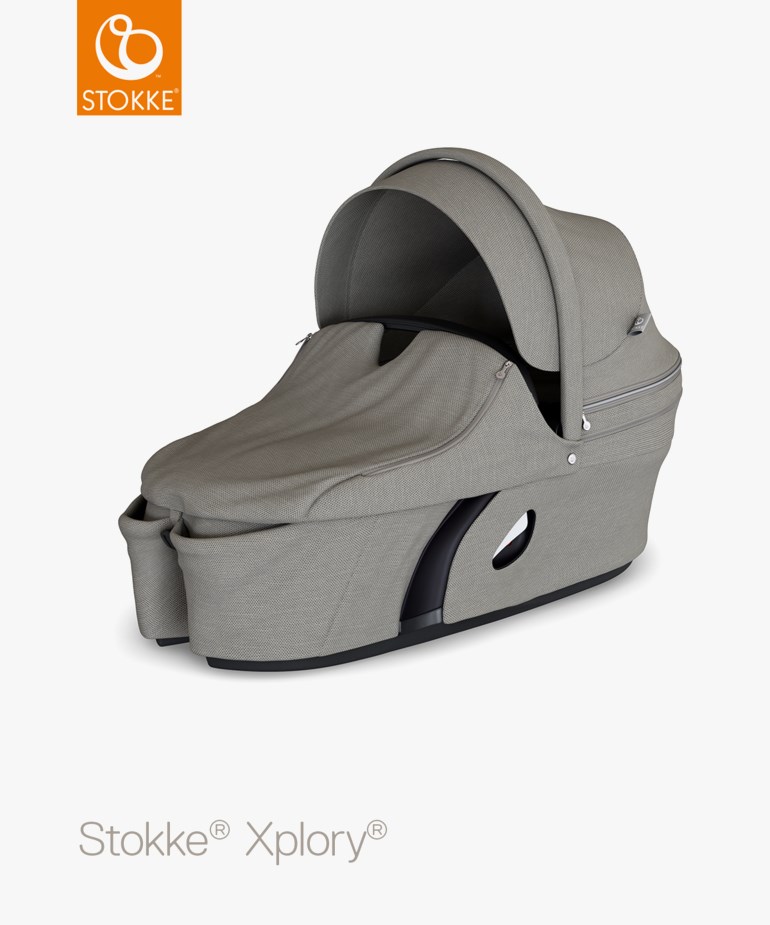 Xplory V6 carrycot, brushedgrey Grå - undefined - 1