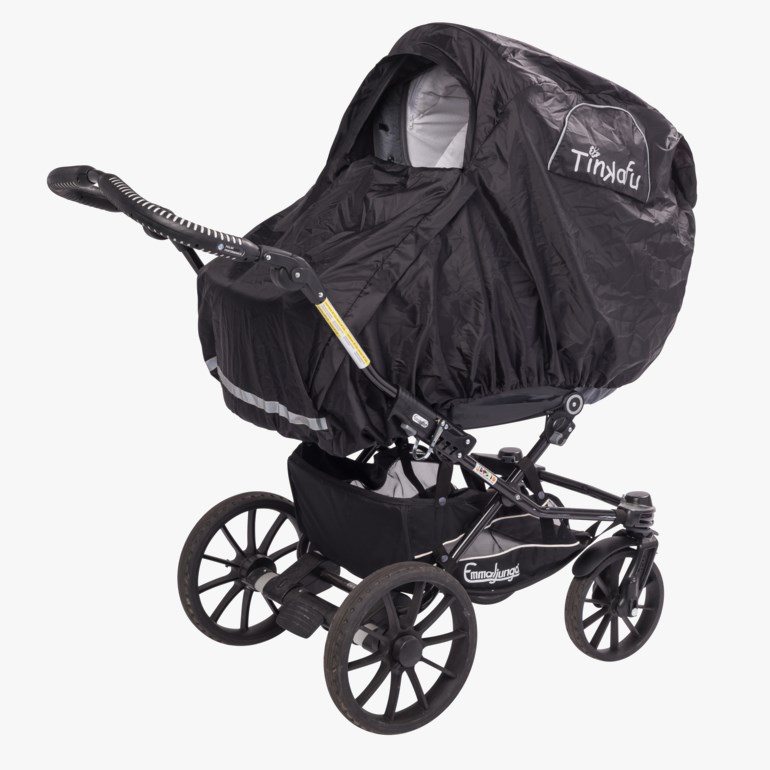 Regntrekk med integrert myggnetting Sort - undefined - 1