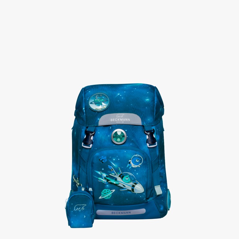 1.klassesekk 22 l, blue, galaxy Blå - undefined - 1