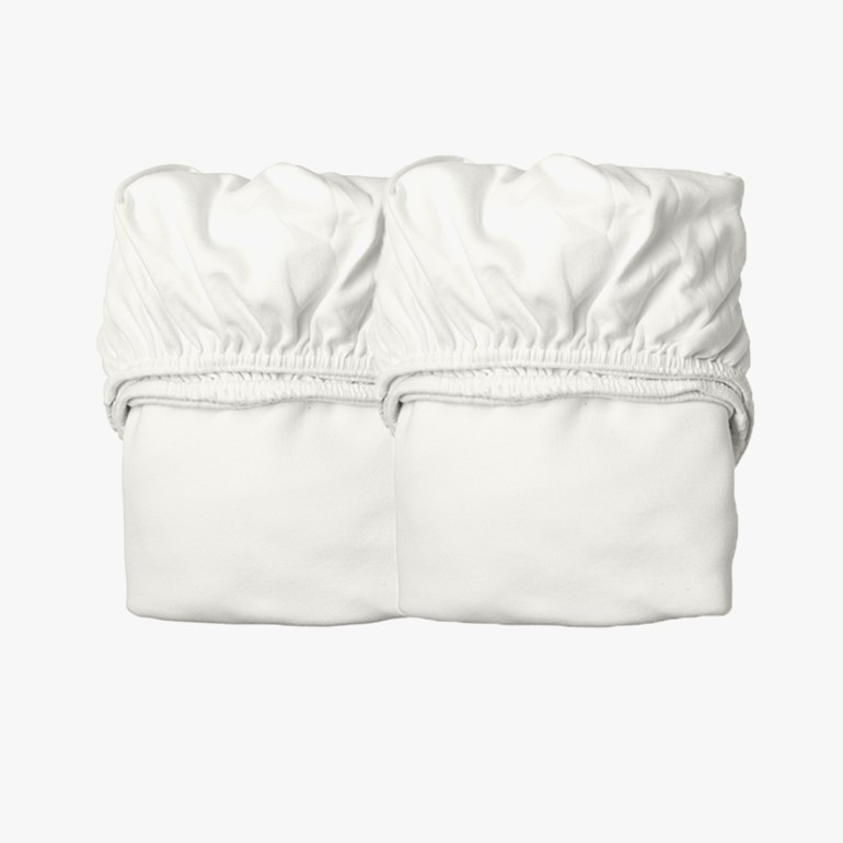 Laken til Classic babyseng 2 pk Hvit - undefined - 1