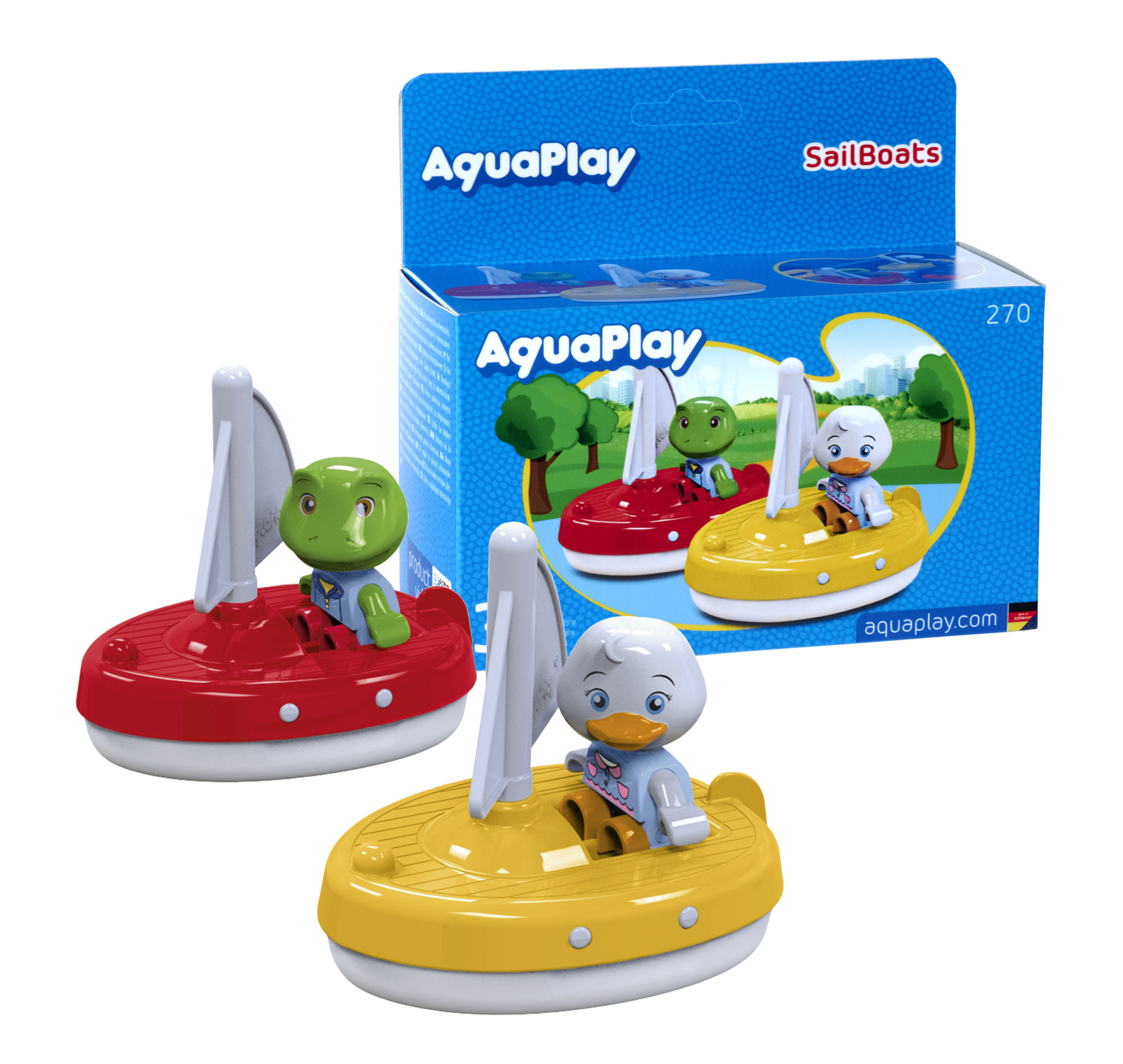 AquaPlay Seilbåter med figurer, multiple