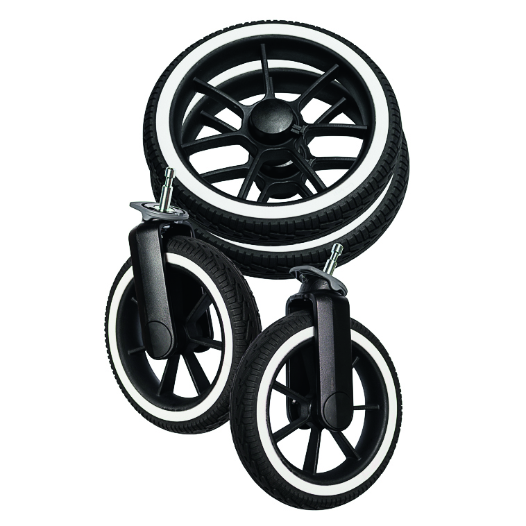 NXT60/F hjulpakke black solight-ecco®/ white Hvit - undefined - 1