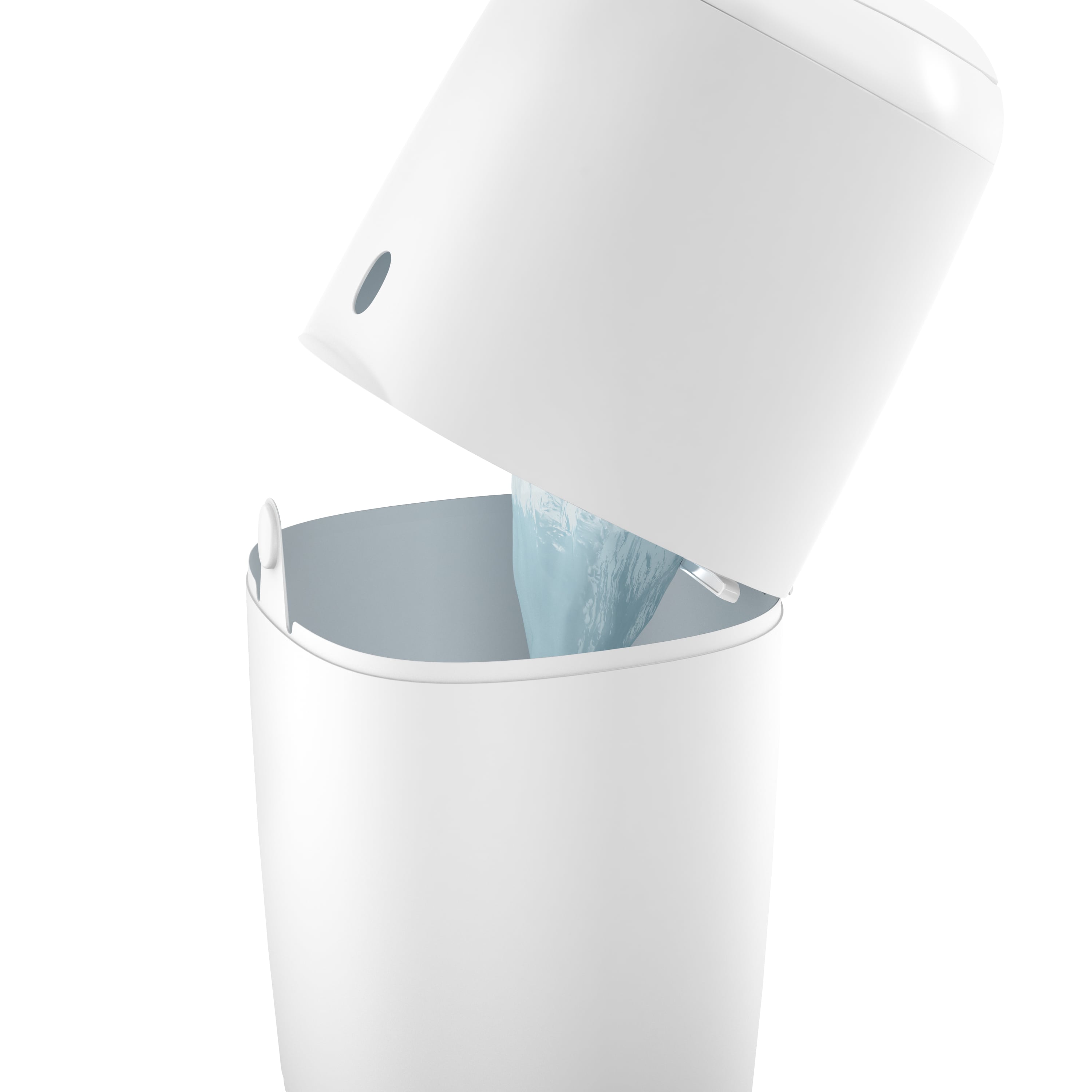 Bleiebøtte, white
