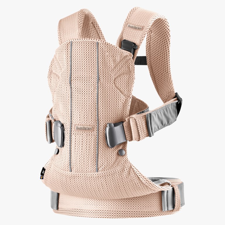Bæresele One Air 3D mesh, pearlpink Rosa - undefined - 1