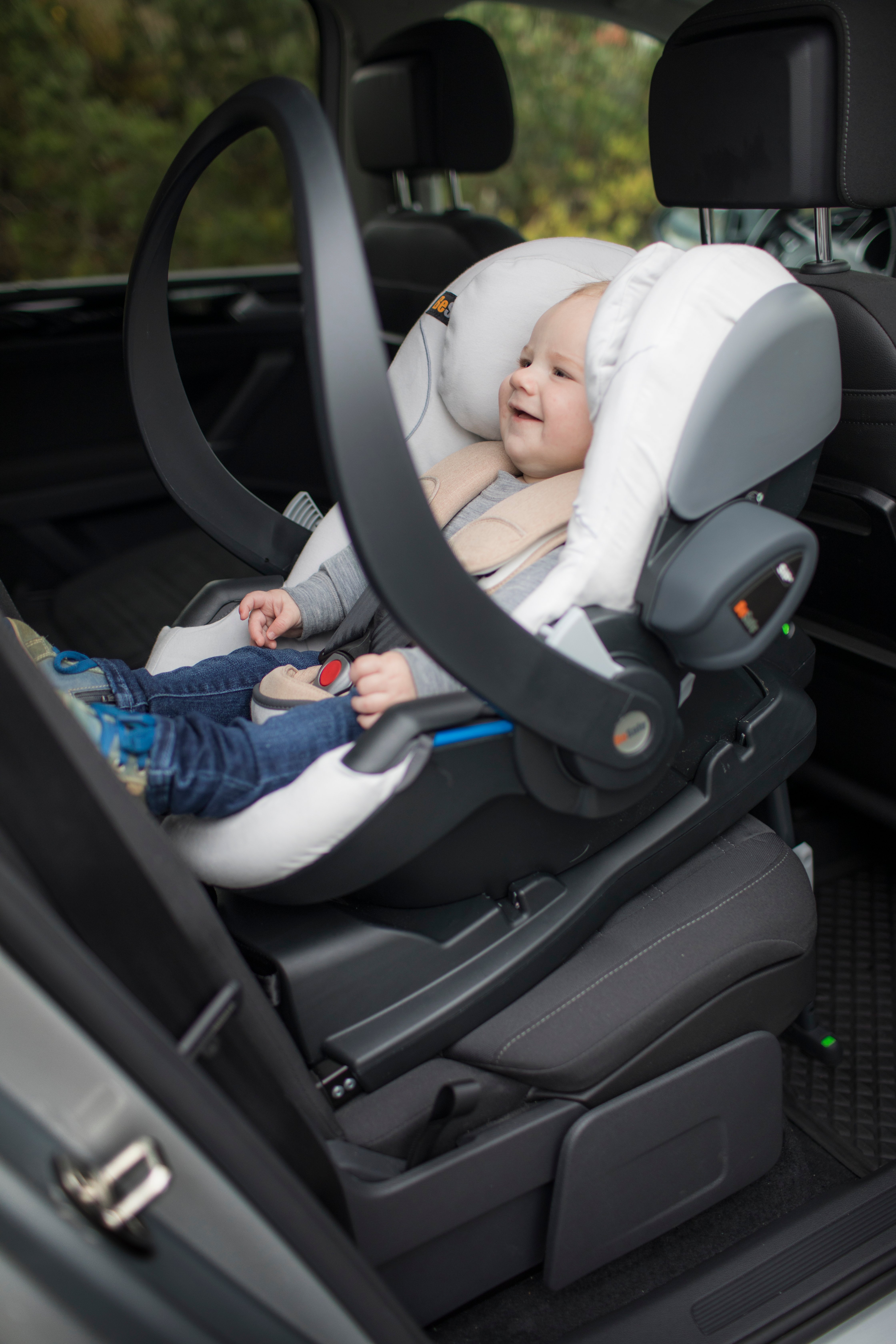 BeSafe iZi Go setetrekk, glaciergrey, standard