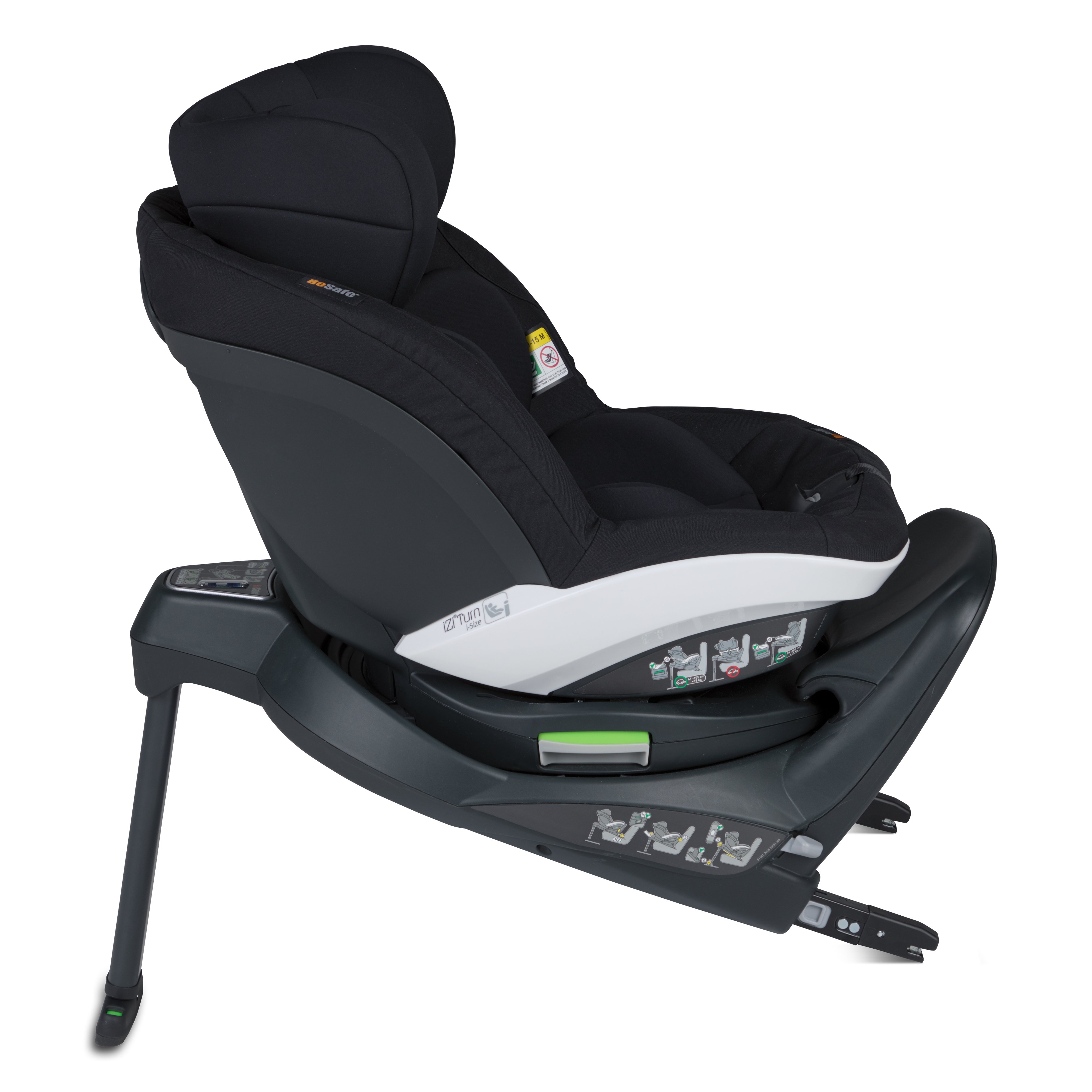 iZi Turn i-Size, blackcabf, std