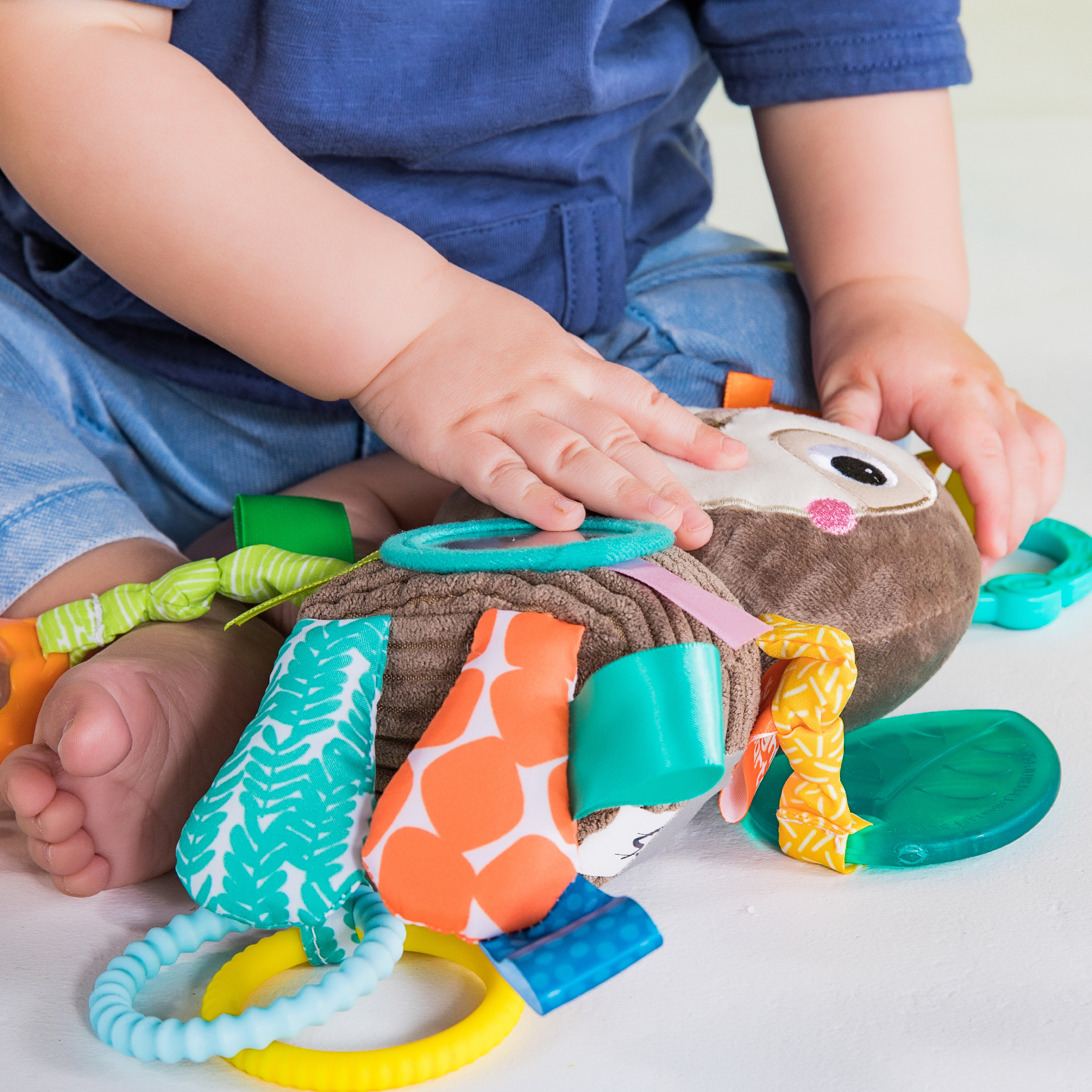 Aktivitetsleke – Baby leke med lyd, brown