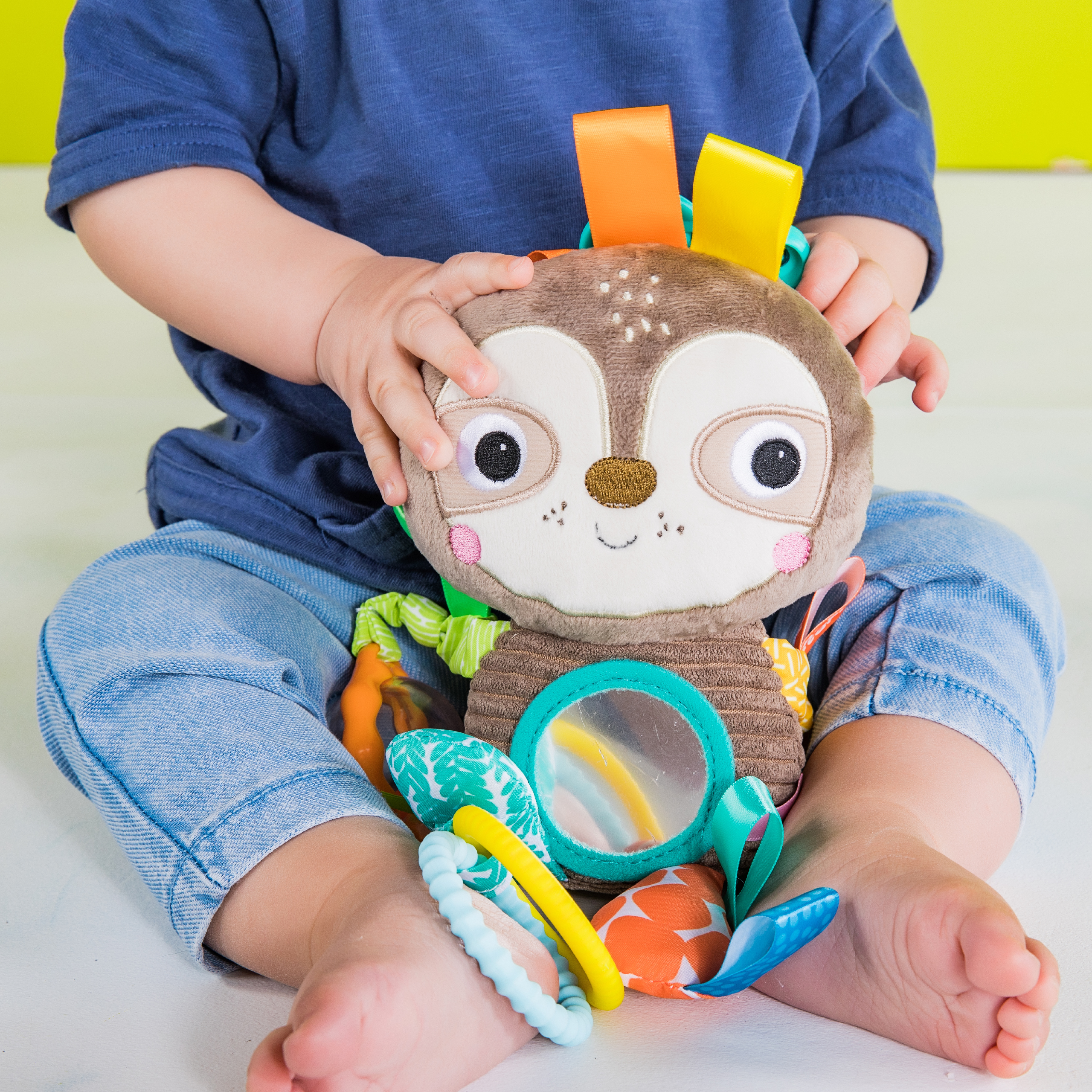 Aktivitetsleke – Baby leke med lyd, brown