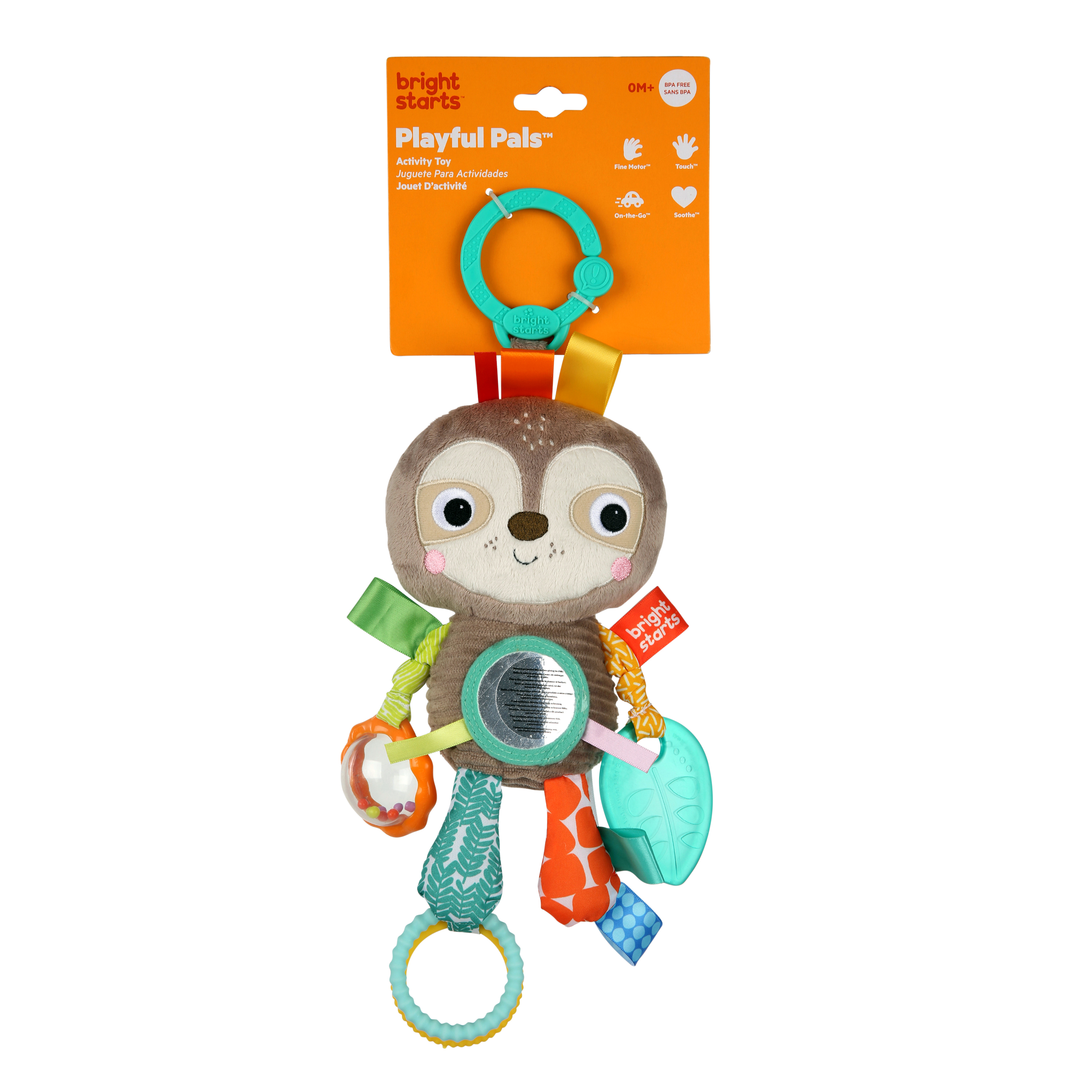 Aktivitetsleke – Baby leke med lyd, brown