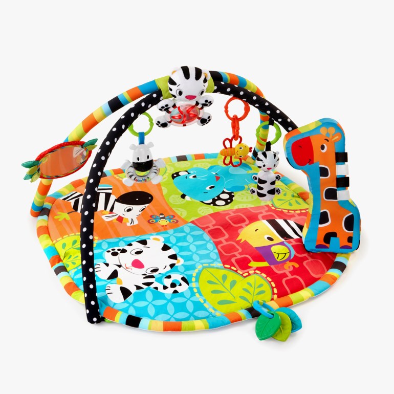Spots and Stripes Safari leketeppe og babygym Multiple - undefined - 1